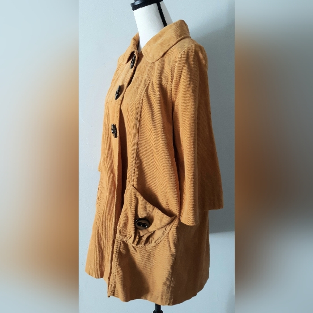 Y2K Jolt Camel Corduroy Jacket - Picture 3 of 7